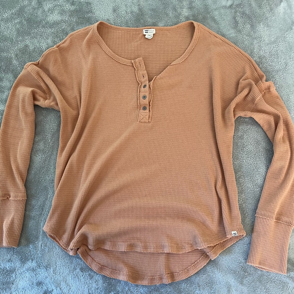 Billabong waffle long sleeve